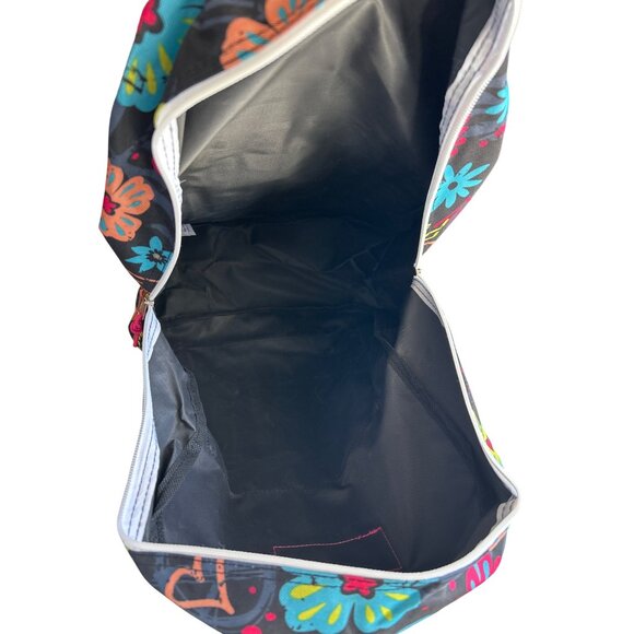 Trailmaker 16" Backpack Peace & Love Design Bonus Pencil Case School Or Travel - Picture 4 of 8